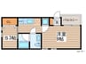 コレクション新瑞橋 1SRの間取り