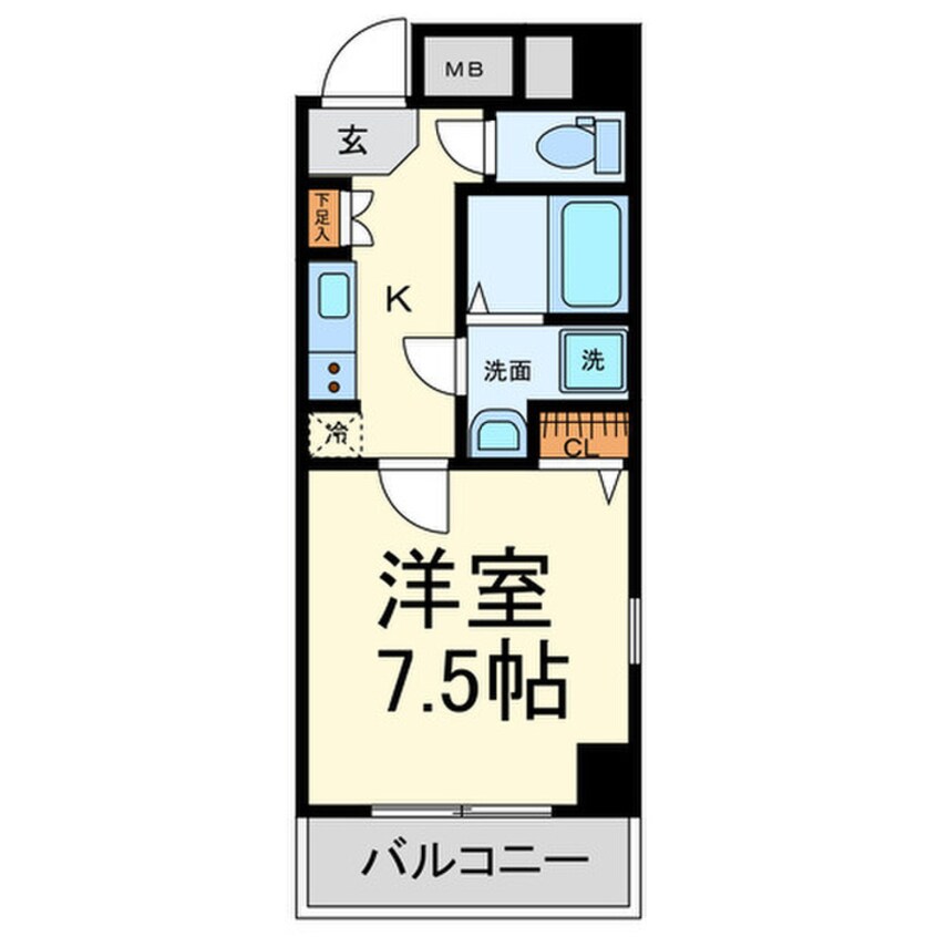 間取図 Alii Ⅰ