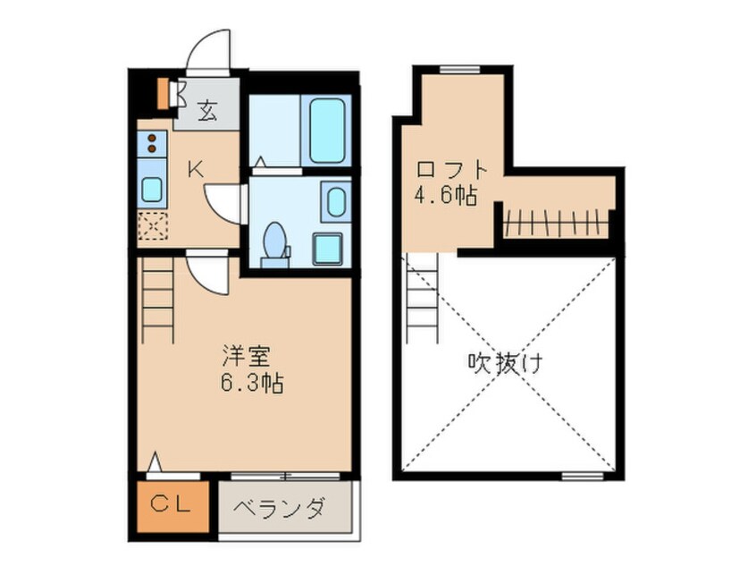 間取図 ヴィルシーナ