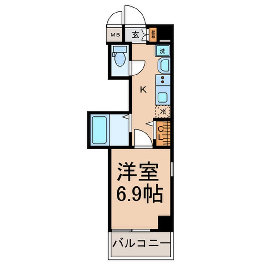 間取図 Ｓｕｎ Ｓｔａｔｅ池花