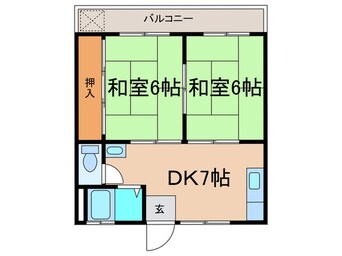 間取図 ＫＯＰＯ　ＴＡＫＡＯ