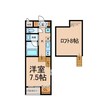 Residencia 1Kの間取り