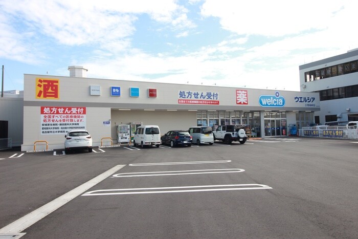 ウエルシア三河安城本町店(ドラッグストア)まで166m CASA GRIGIO