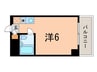 プレスイン豊 1Rの間取り