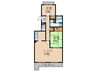 ＫＡＭＥＮＯＩ　ＨＯＵＳＥ 2LDKの間取り
