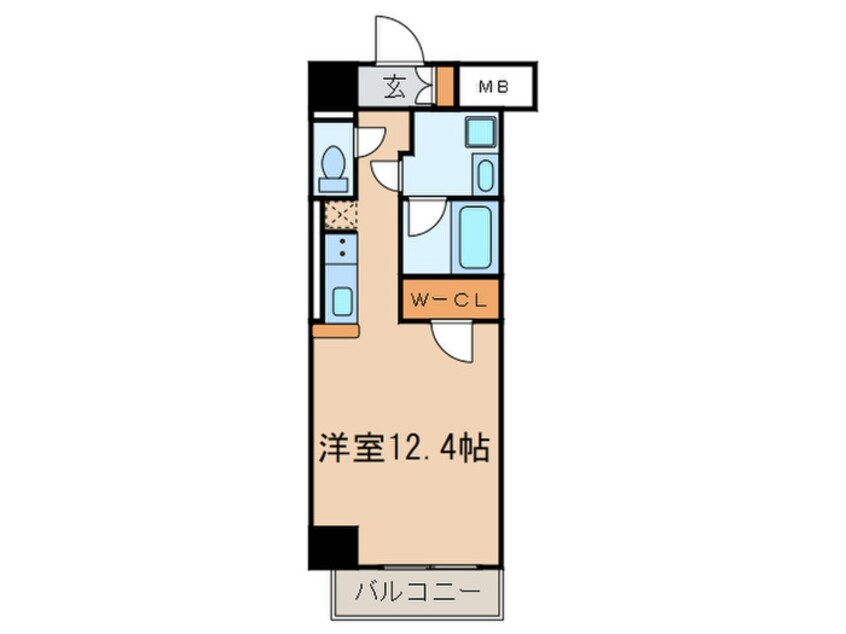 間取図 御幸レジデンス丸の内