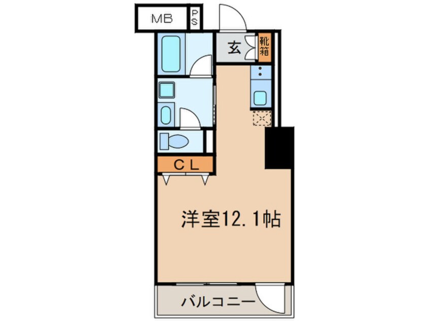 間取図 御幸レジデンス丸の内