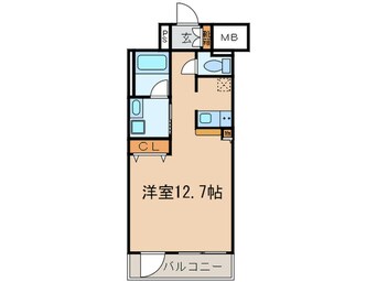 間取図 御幸レジデンス丸の内