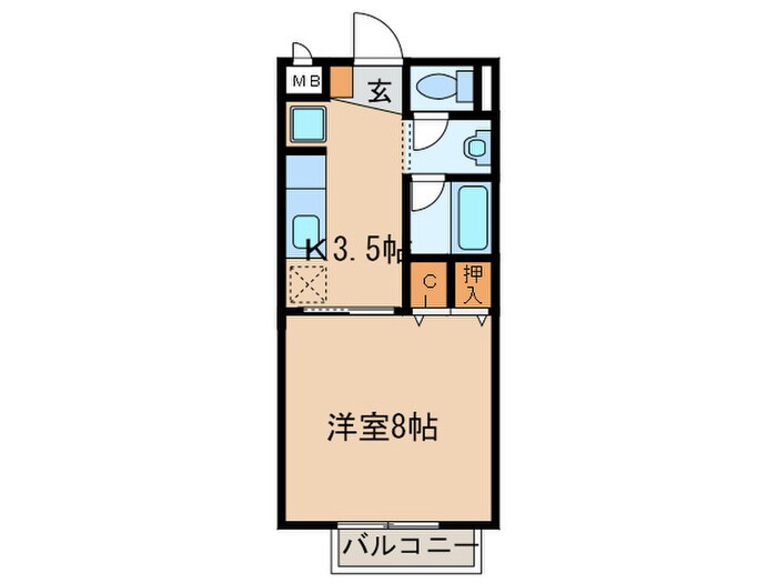 間取り図 サープラスワン三ツ井