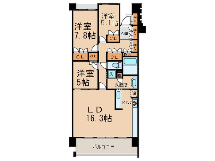 間取り図 プライムメゾン富士見台
