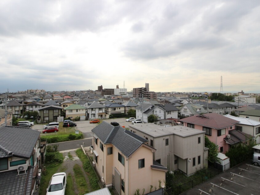 室内からの展望 スカイコート高島