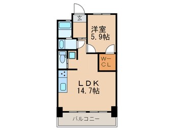 間取図 マンション中村