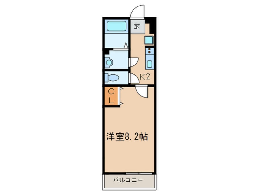 間取図 メイプル沖田