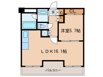 間取図 シャト－ヨサミ