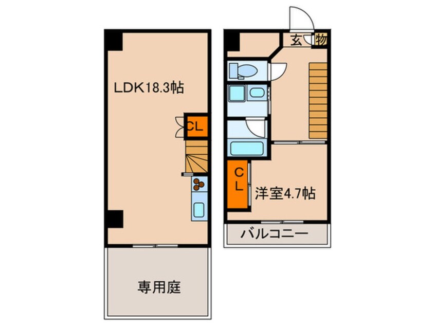 間取図 シャト－ヨサミ