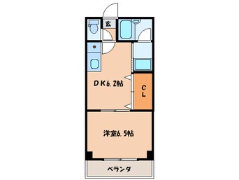 間取図 ウエストパ－ク