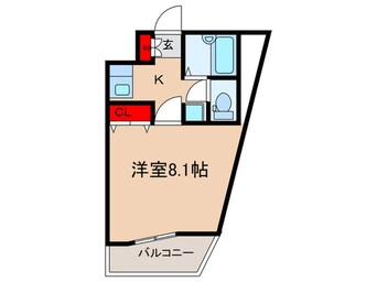 間取図 サンクチュアリ高岳