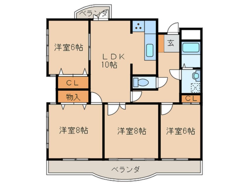 間取図 エクセル大森９１