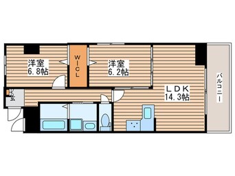 間取図 ラヴィータ泉