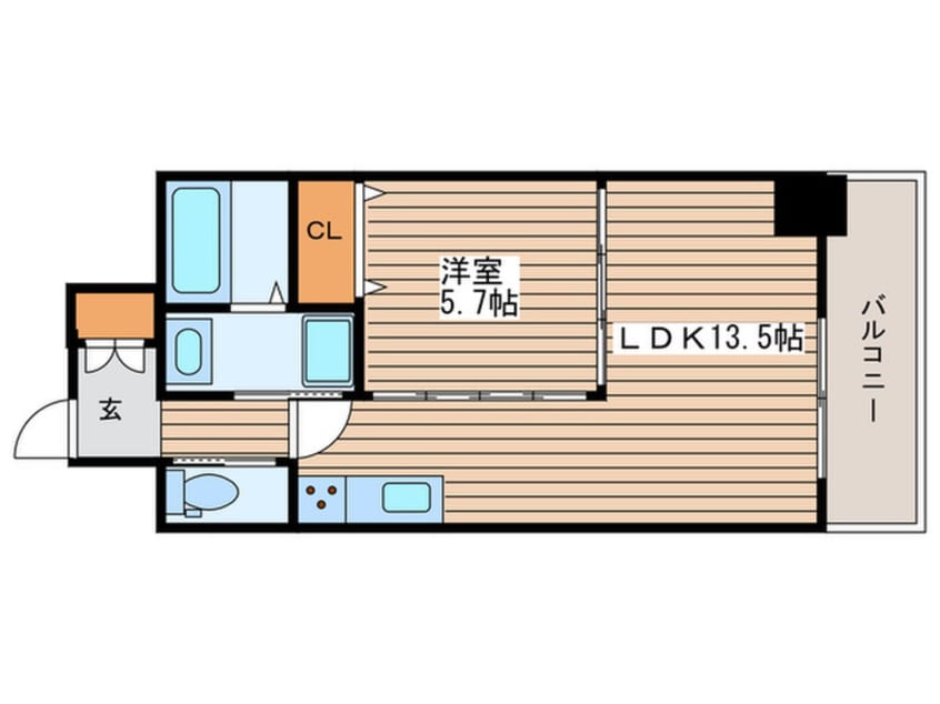 間取図 ラヴィータ泉