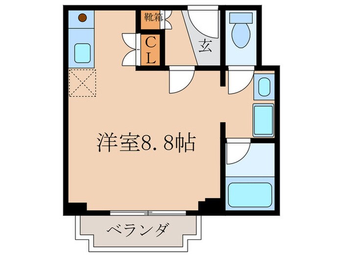 間取り図 レジデンスシェ－ンブルン