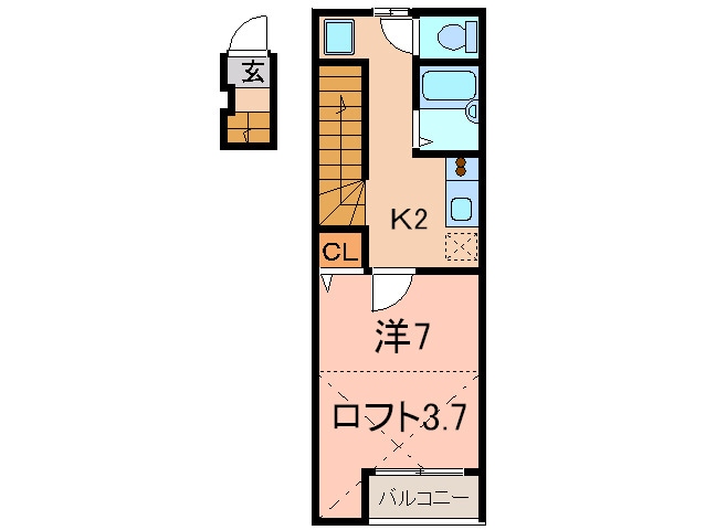 間取り図 パレッタ砂子