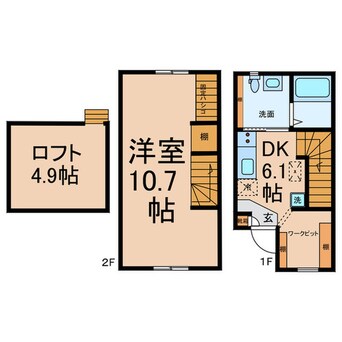 間取図 メゾンドエトワール１２