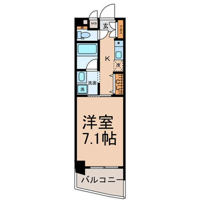 間取り図 Ｓｕｎ Ｓｔａｔｅ楠