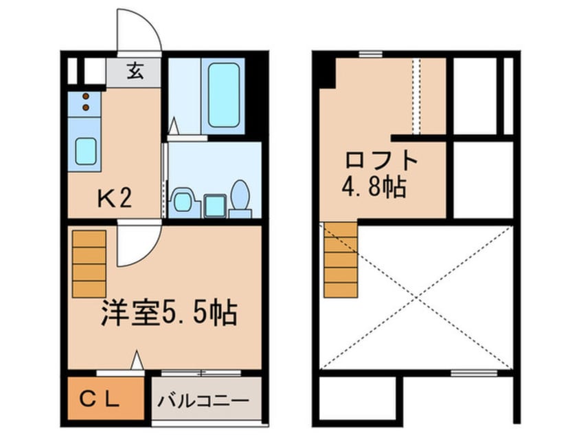 間取図 アーバンレックス中村公園