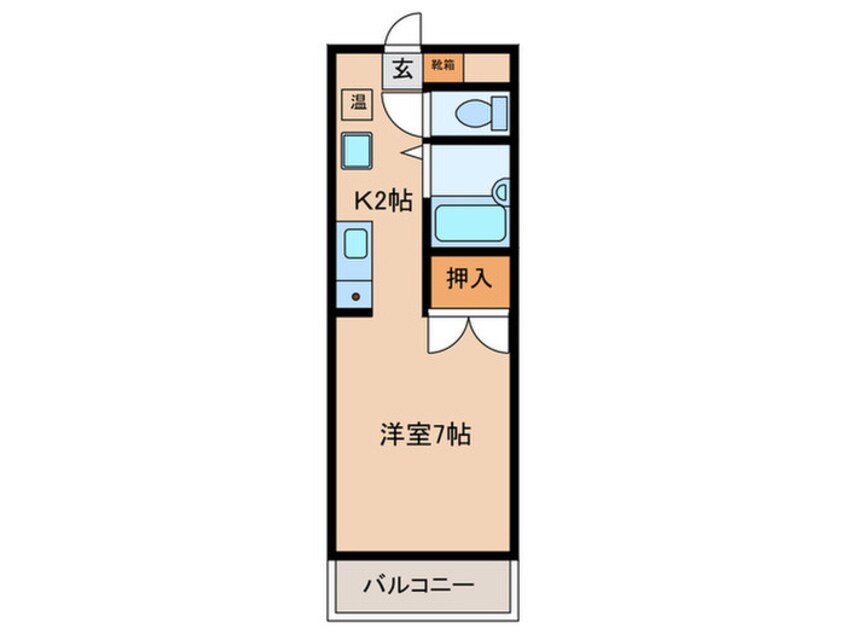 間取図 ハイツ・チェリーブロッサム