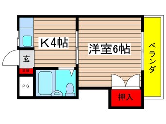 間取図 さつき荘