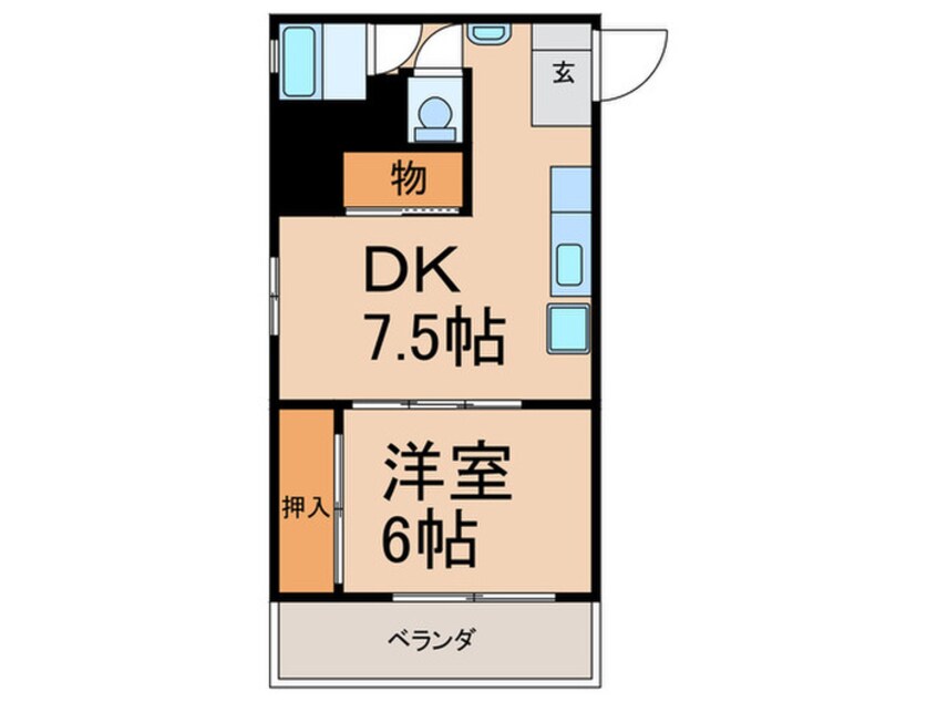 間取図 千種ハイツ