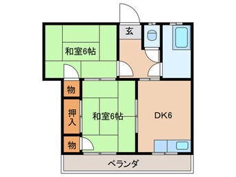 間取図 コーポ小笠原