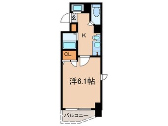 間取図 ﾌﾟﾚｻﾝｽ鶴舞ｸﾞﾘｰﾝﾊﾟｰｸ(1007)