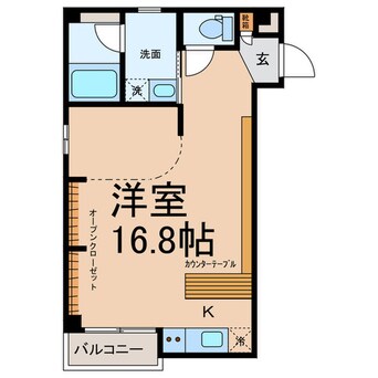 間取図 ブローバルコート名西