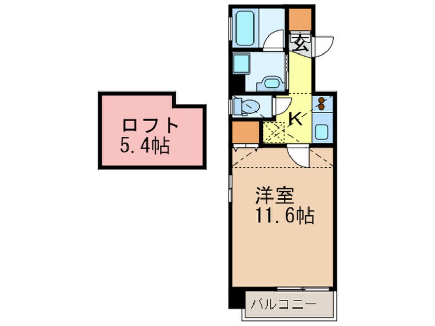 間取図 プライマル名古屋吹上