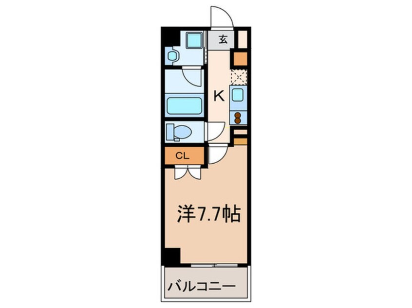 間取図 ア－ルズコ－ト富が丘