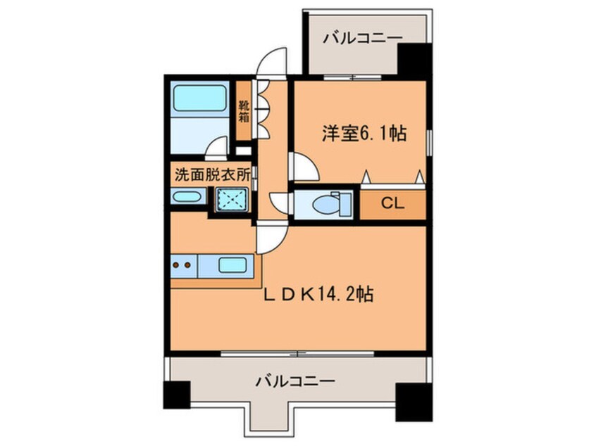 間取図 千種アヴァンギャルドプレイス