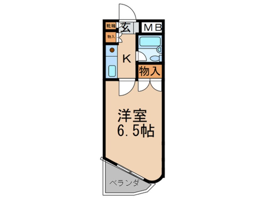 間取図 アパートメントロミオ