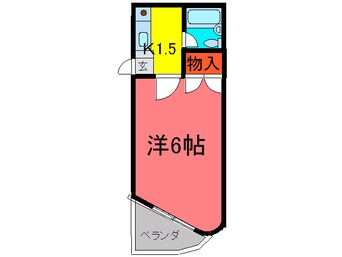 間取図 アパートメントロミオ