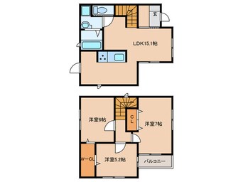 間取図 上橋町109KODATEXⅣ　A