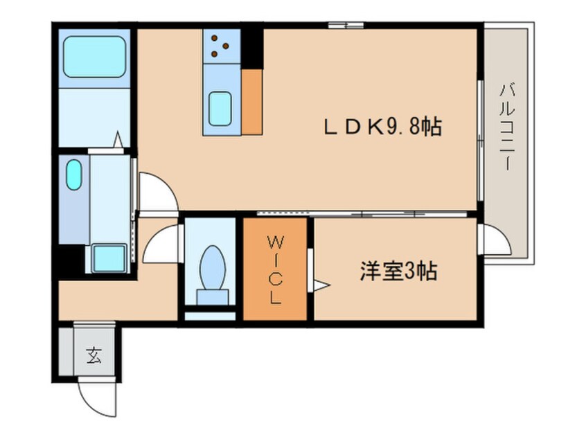 間取図 ロイヤル　ストーン