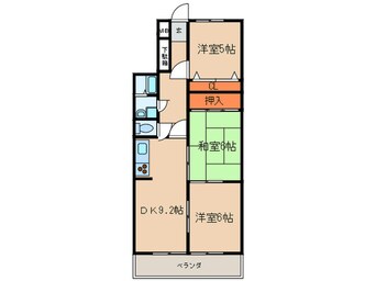 間取図 サンハイツ小幡