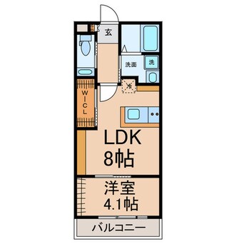 間取図 ブローバルコート新宿