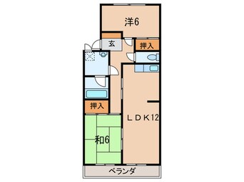 間取図 竹中マンション