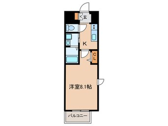 間取図 パルティール高畑アネックス