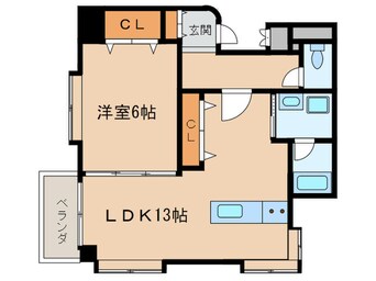 間取図 シティ－ハイツ石原