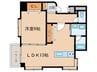 シティ－ハイツ石原 1LDKの間取り