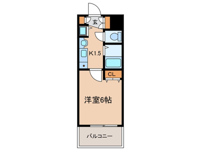 間取り図 プレサンス名古屋駅前(902)