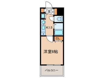 間取図 プレサンス名古屋駅前(902)